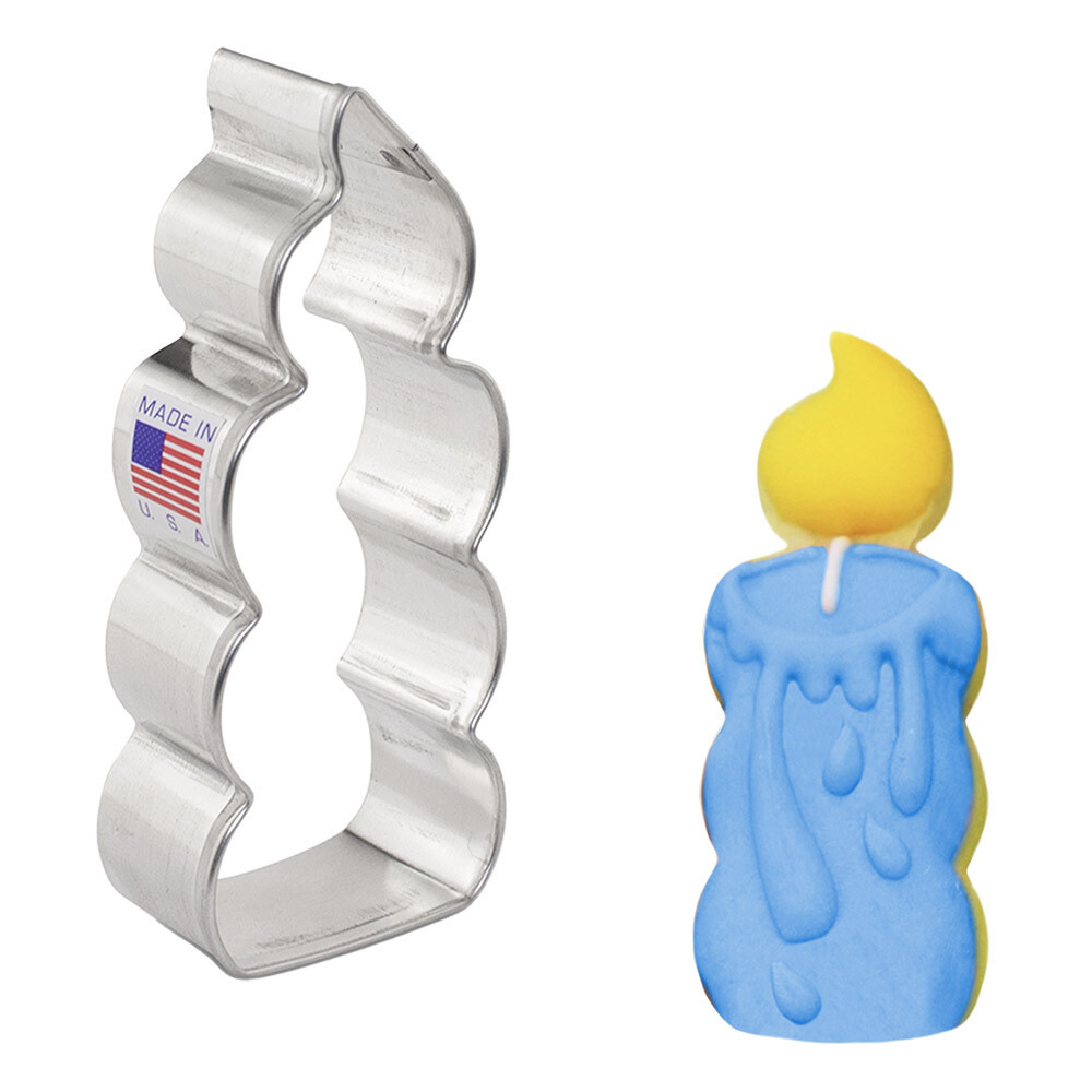 AC Cookie Cutter Birthday Candle