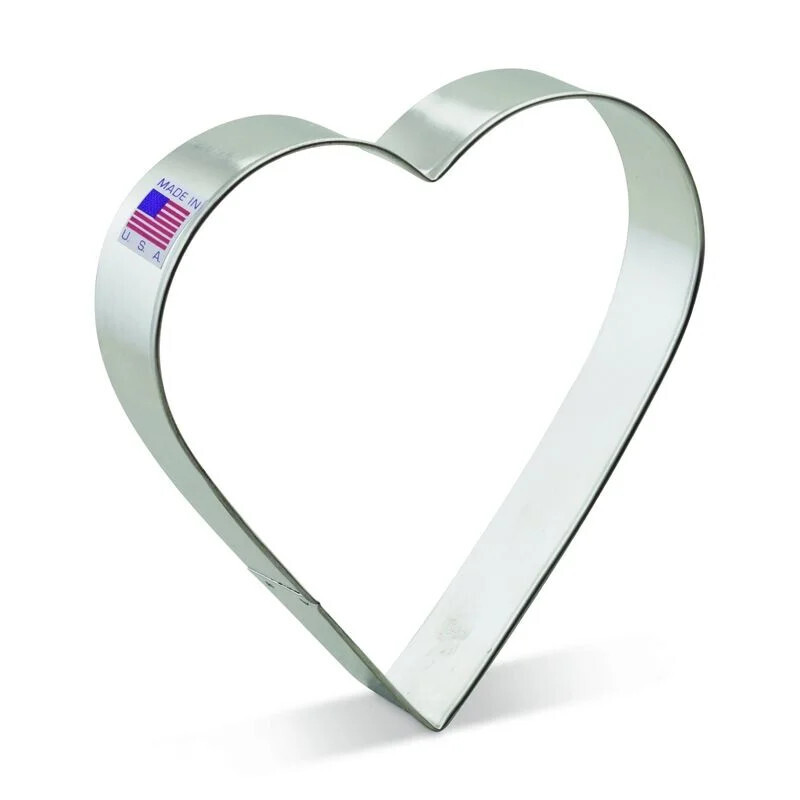 AC Cookie Cutter Heart 5"