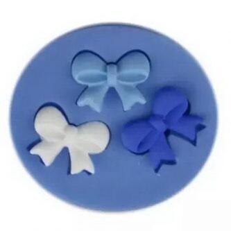 Silicone Mold 3 Bowknot