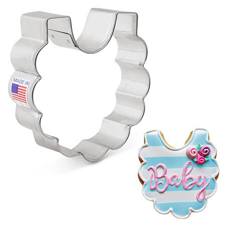 AC Cookie Cutter Baby Bib