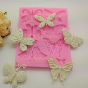 Silicone Mold Butterflies Set