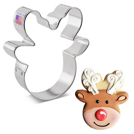 AC Cookie Cutter Reindeer Head
