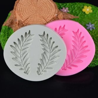 Silicone Mold Long Leaves Mold