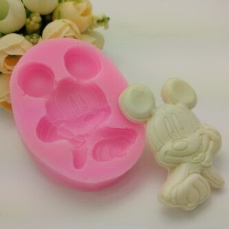 Silicone Mold Cartoon Mickey Mouse