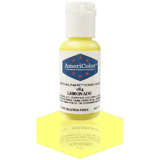 Americolor Gel Food Color Lemonade .75oz
