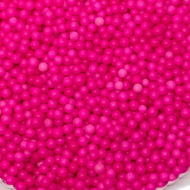 GD Neon Hot Pink Pearls 4mm 3oz