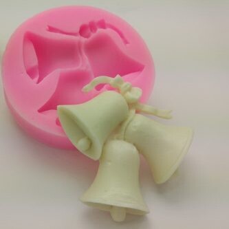 Silicone Mold 3 Christmas Bell