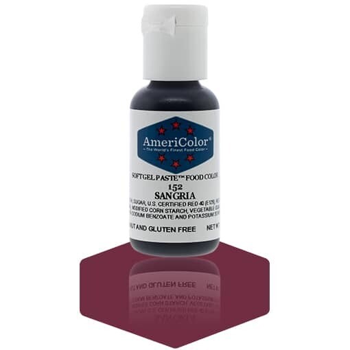 Americolor Gel Food Color Sangria .75oz
