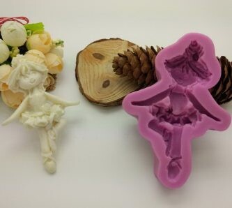 Silicone Mold Dancing Girl