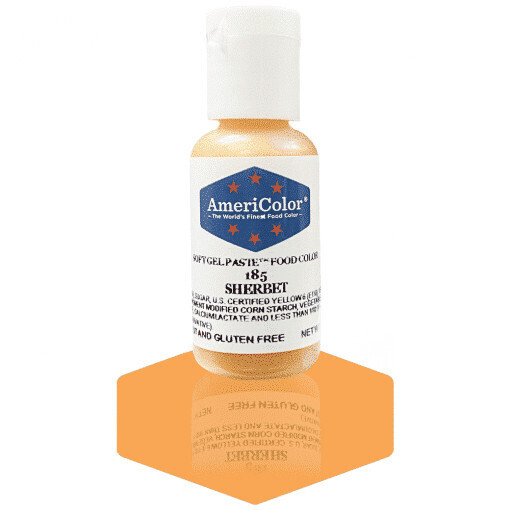 Americolor Gel Food Color Sherbet .75oz