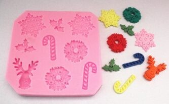 Silicone Mold Christmas Snow Flower