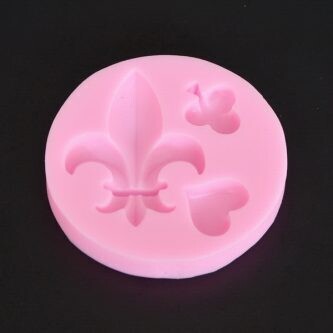 Silicone Mold Fleur De Lis