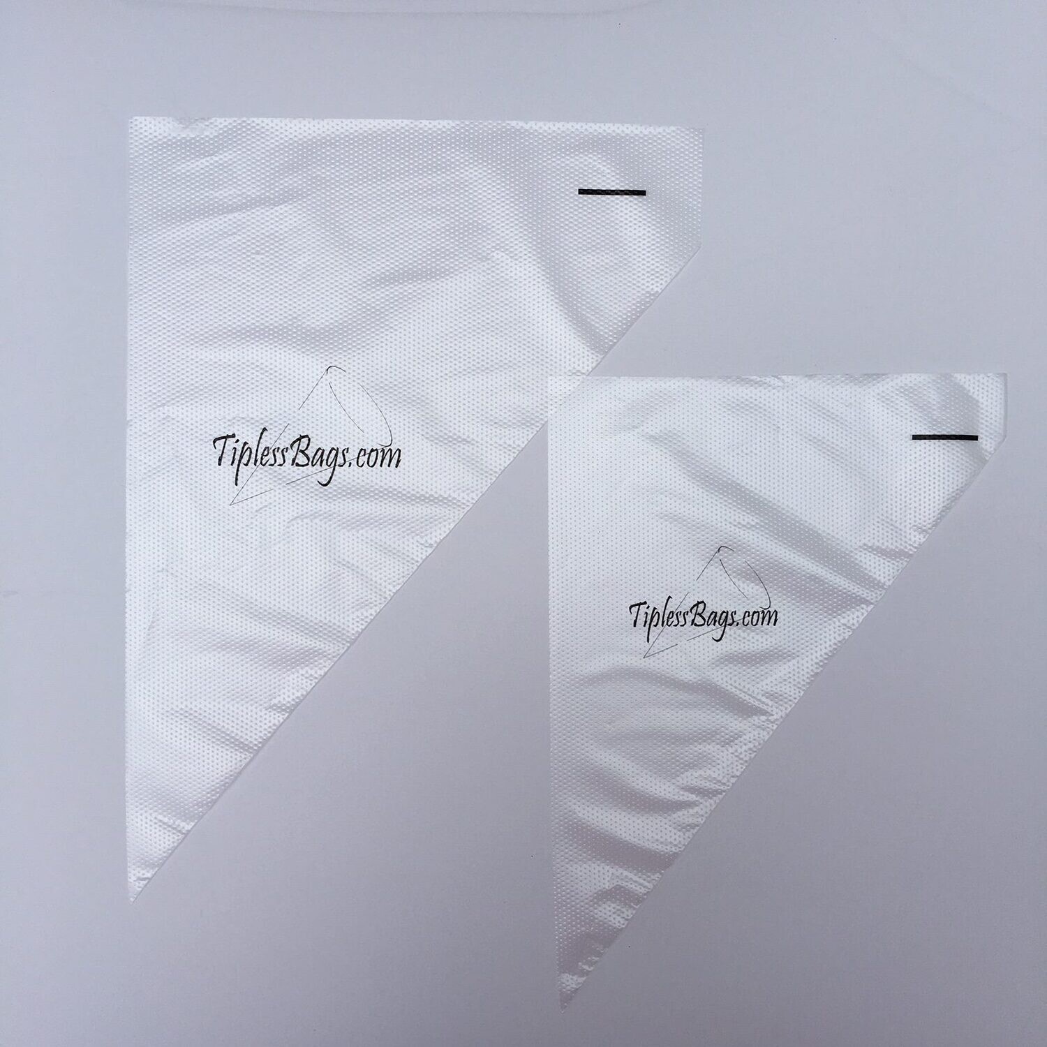 GD Tipless Piping Bags 11.5&quot; 100 ct. 40  Microns (Textured  Large)