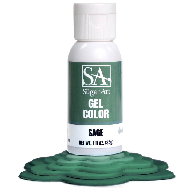 The Sugar Art Sage Gel 1oz