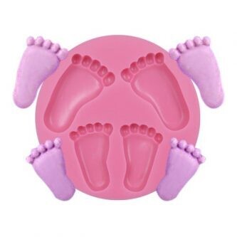 Silicone Mold Baby Feet