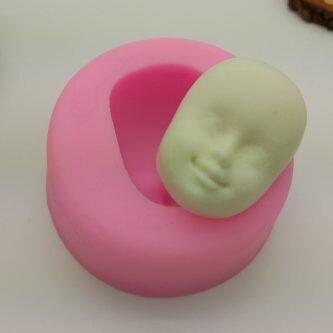 Silicone Mold Baby Face