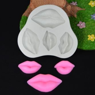 Silicone Mold 4 Lips