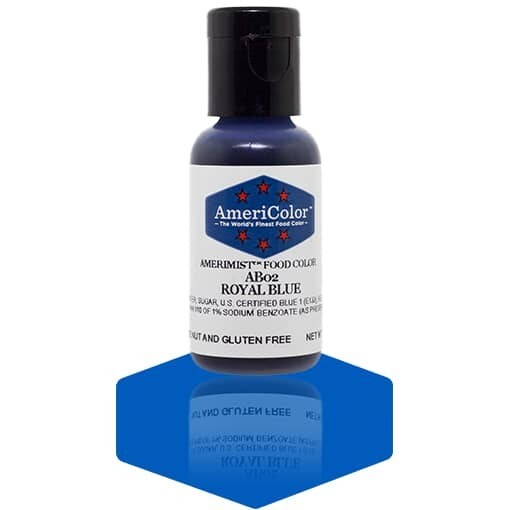 Americolor Airbrush Food Color Royal Blue .65 oz