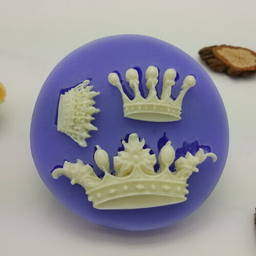 Silicone Mold 3 Crown Mold