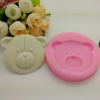 Silicone Mold Bear Head