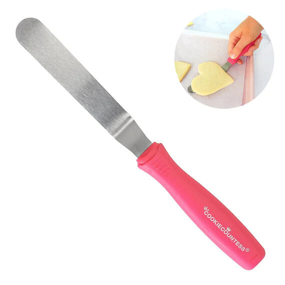 Cookie Countess Mini Icing Spatula Offset 9&quot;