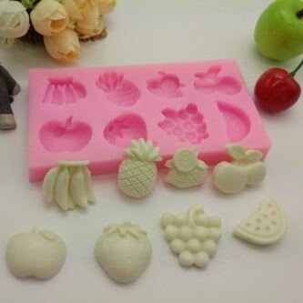 Silicone Mold 8 Fruit
