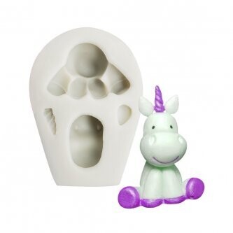 Silicone Mold Cute 3D Unicorn