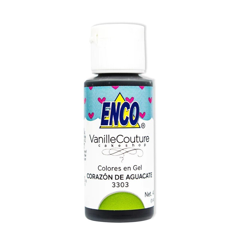 Enco Gel Color Avocado Heart / Corazon De Aguacate 1.4 oz