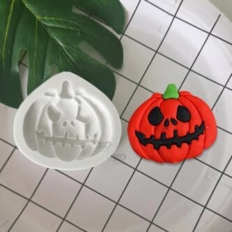 Silicone Mold Halloween Pumpkin