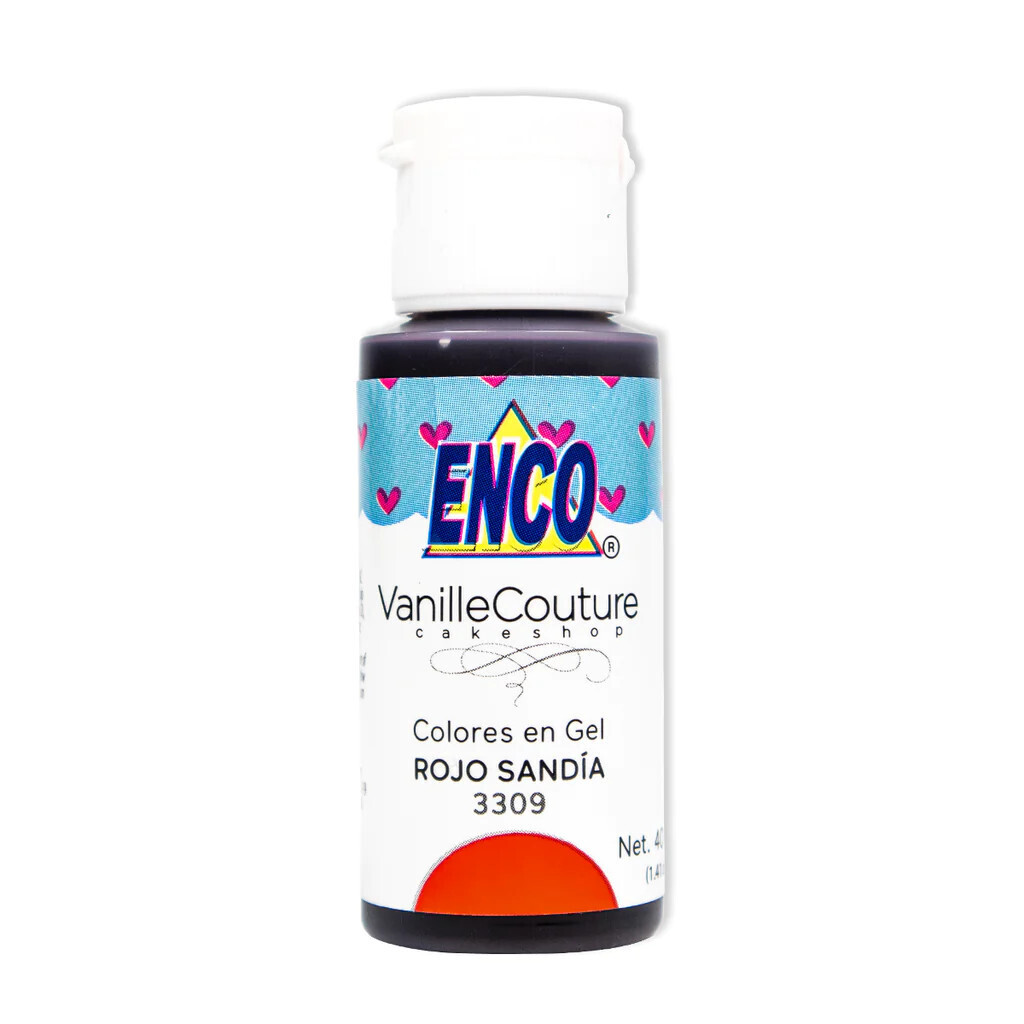 Enco Gel Color Watermelon Red / Rojo Sandia 1.4 oz