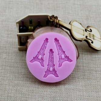Silicone Mold Eiffel Tower