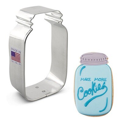 AC Cookie Cutter Small Mason Jar