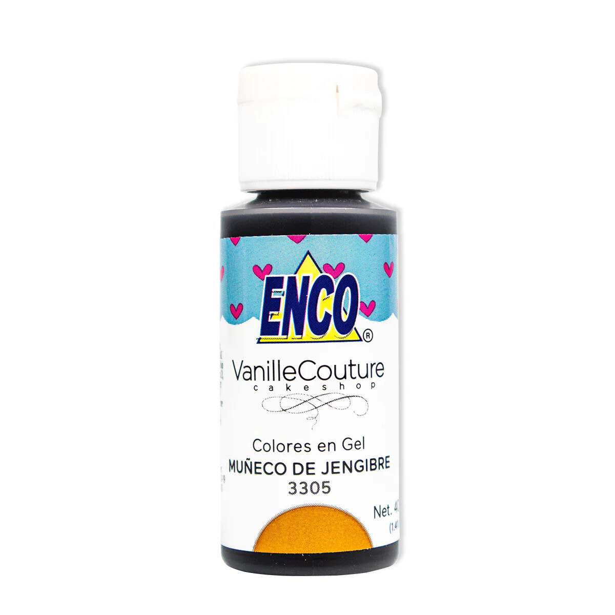 Enco Gel Color Gingerbread / Muñeco de Jengibre 1.4 oz