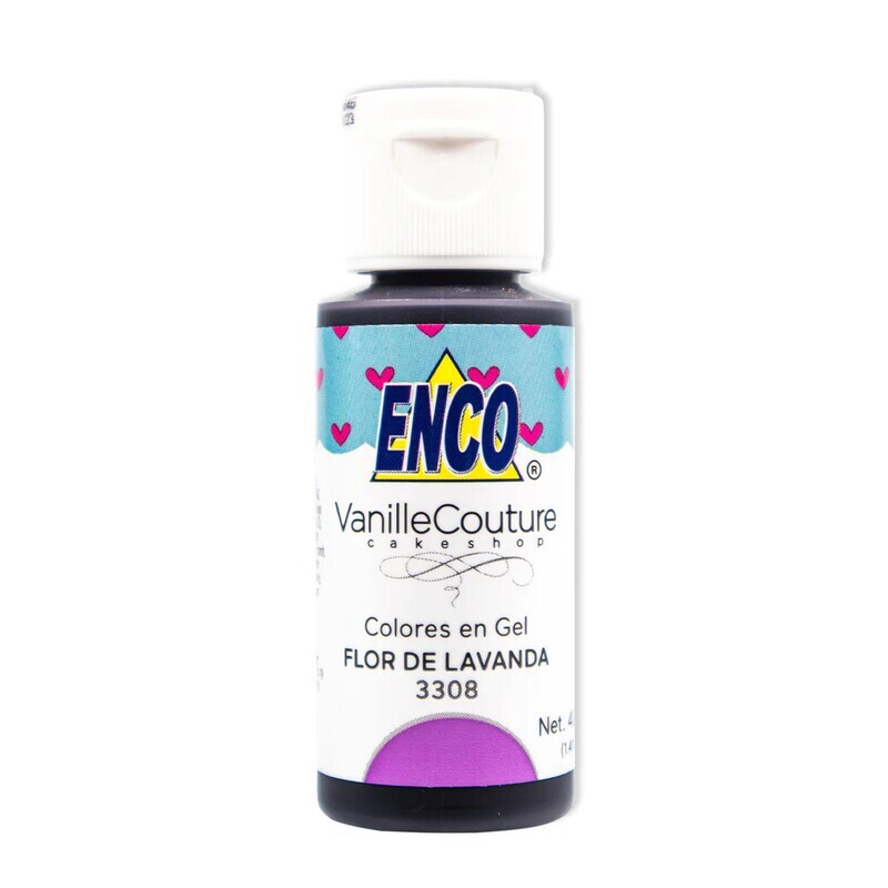 Enco Gel Color Lavender / Flor De Lavanda 1.4 oz