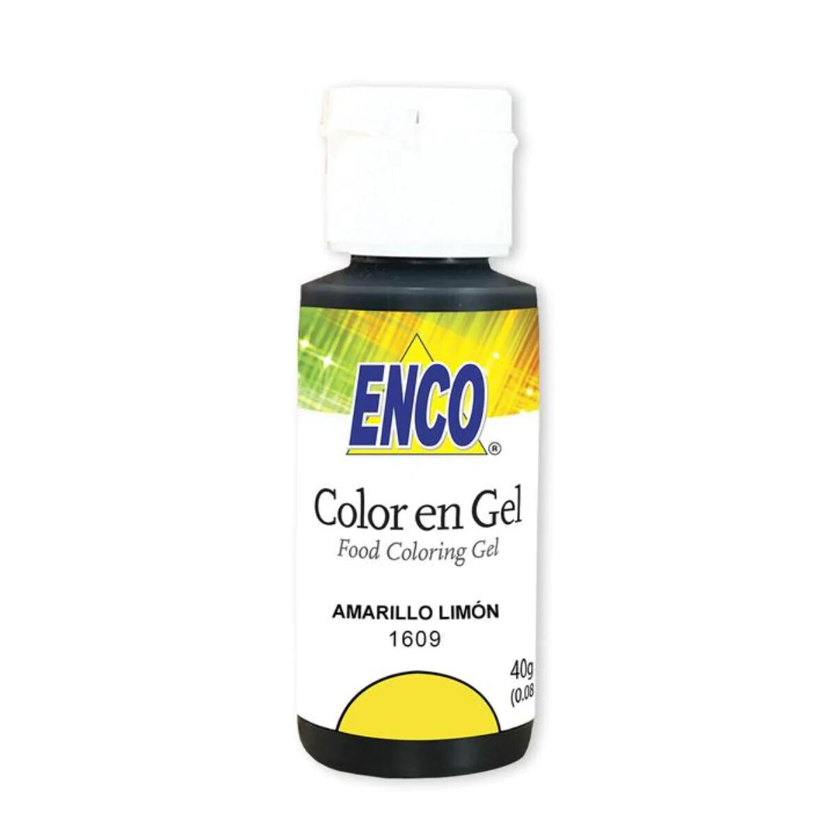 Enco Gel Color Lemon Yellow / Amarillo Limón 1.4 oz