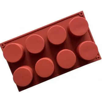 Silicone Mold 8 Cavities Cups Tray