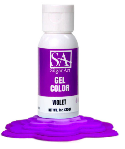 The Sugar Art Violet/Purple Gel 1oz