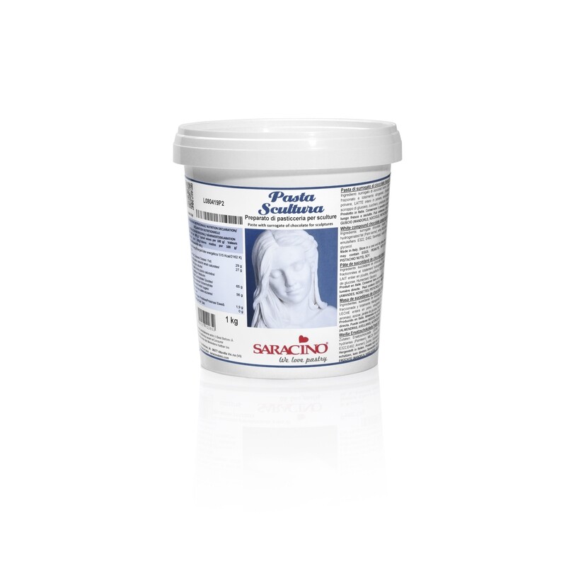 Saracino Sculpting Paste White 1kg (2.2 Lbs)
