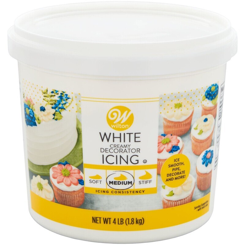 Wilton White Creamy Icing 4lb