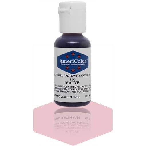 Americolor Gel Food Color Mauve .75oz