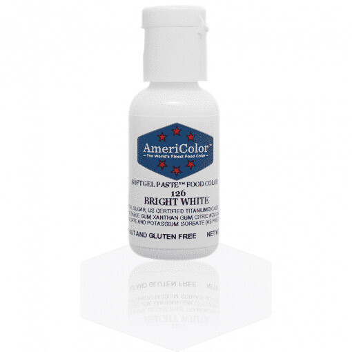Americolor Gel Food Color Bright White .75oz