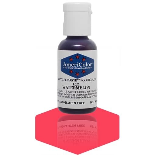 Americolor Gel Food Color Watermelon .75oz