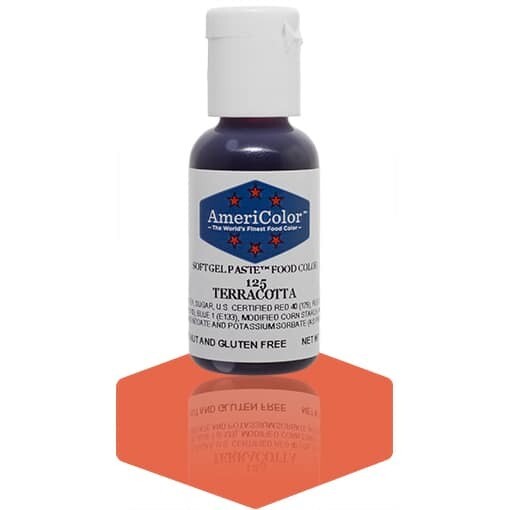 Americolor Gel Food Color Terracotta .75oz