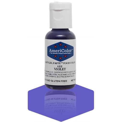 Americolor Gel Food Color Violet .75oz