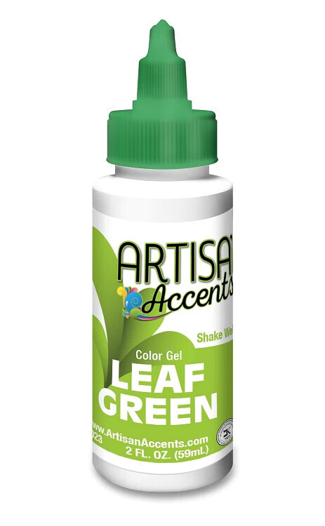 Artisan Gel Food Color Leaf Green 2oz (DISCOUNTED ITEM)
