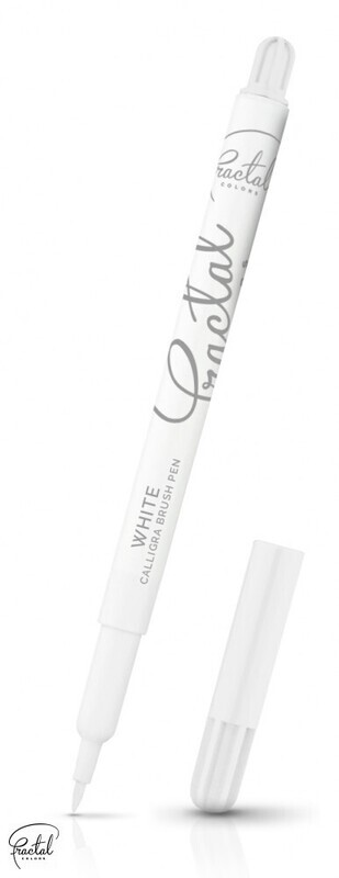 Fractal Edible Marker White