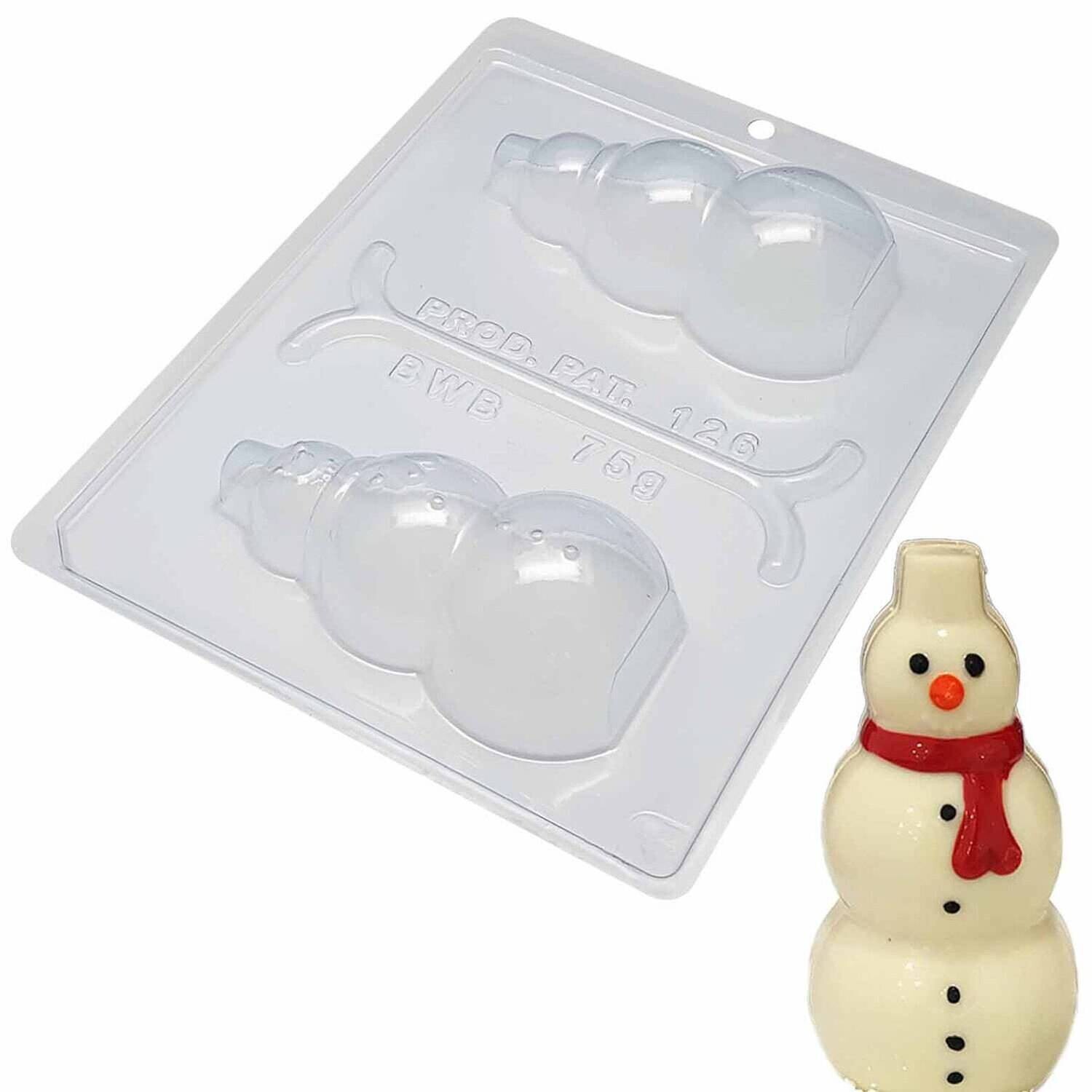 BWB  Snow Man 3 Part Mold