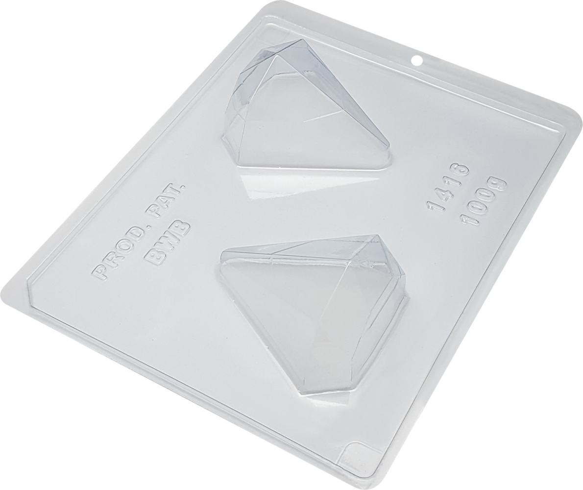 BWB Diamond Small 2 Cavities 3 Part Mold