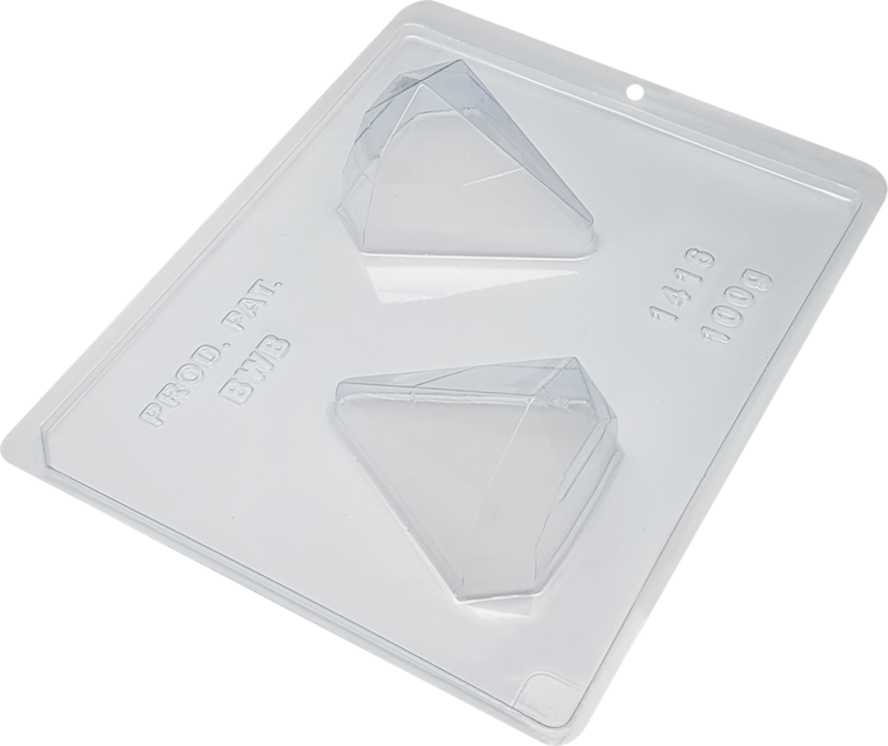 BWB Diamond Small 2 Cavities 3 Part Mold