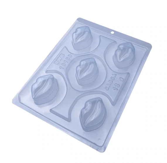 BWB Lips 5 Cavities 3 Part Mold